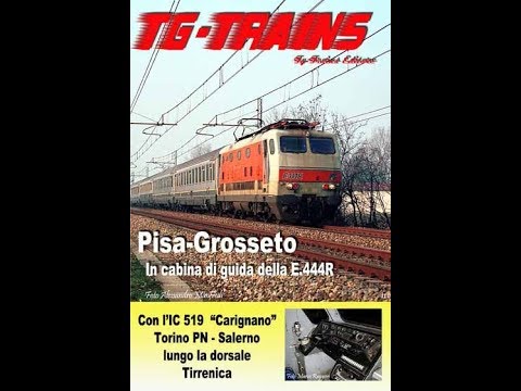 Pisa-Grosseto in cabina di guida della E.444R, cap.1