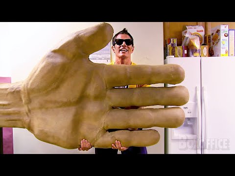 Slapped by a GIANT hand | Jackass 3D | CLIP