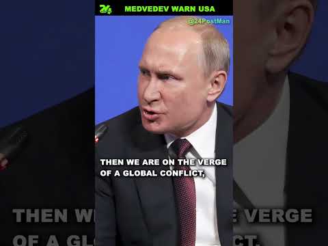 Medvedev Warn US #usa #russia #shorts