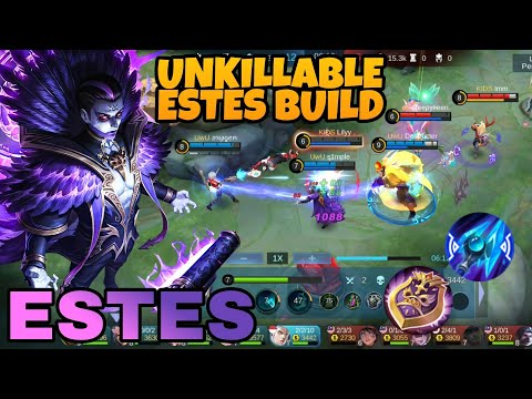 UNKILLABLE ESTES BUILD | ESTES BEST BUILD & EMBLEM 2021 | MOBILE LEGEND