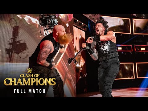 FULL MATCH: Roman Reigns vs. Erick Rowan | No Disqualification Match: WWE Clash of Champions 2019