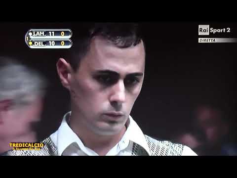 LA MANNA vs DELLA TORRE - Semifinale 16°Campionato Italiano Biliardo 2015 Saint Vincent