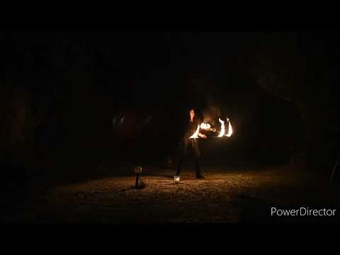 double staff , fireshow tutorial