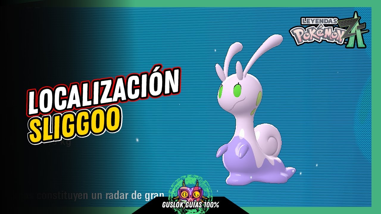 COMO CONSEGUIR a SLIGGOO | GUÍA 100% | 💯Leyendas Pokemon: Z-A🏆
