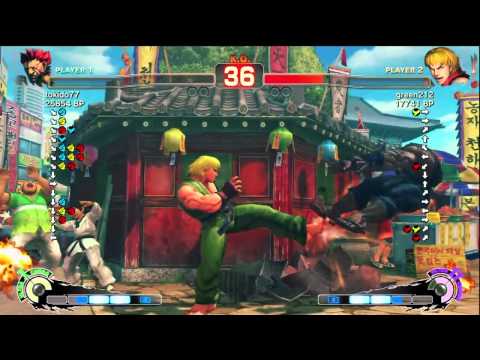 SSFIV: Tokido (Akuma) vs Momochi (Ken) TRUE-HD QUALITY