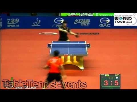 Xu Xin Vs Chan Kazuhiro : Final 16 [China open 2012]