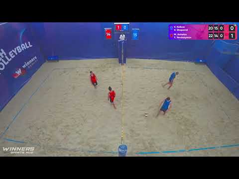 07:35 V. Kelbas / V. Shapoval - M. Anhelov / Y. Yevdokymov 10.07.2022 | Winners Beach Volleyball