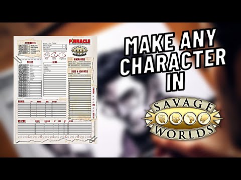 Mastering Character Creation in Savage Worlds Adventure Edition (SWAdE)
