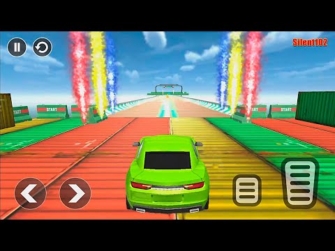 Mega Ramps Car Stunts 2021 - Ramp Car Stunt GT Racing Impossible Tracks 3d - Android Gameplay