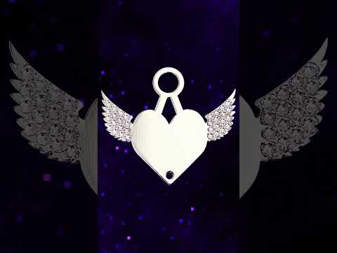 Protect Your Precious Bell With The Winged Heart Bell Hanger for Women Motorcycle Riders #shorts