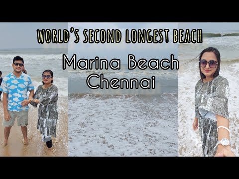 Chennai Marina Beach | World's 2nd Longest Beach in India |