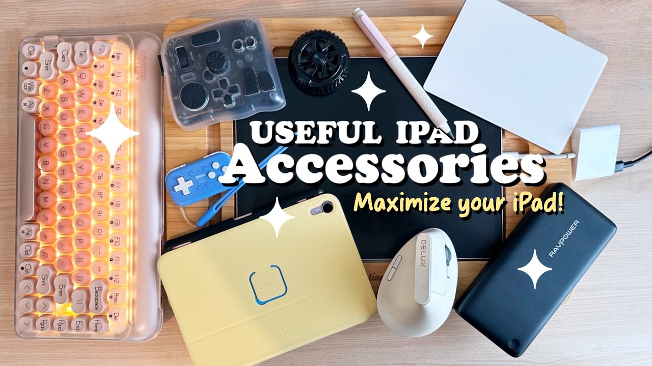MUST-HAVE iPad Accessories to MAXIMIZE YOUR IPAD for Art & Productivity ★ Digital Artist