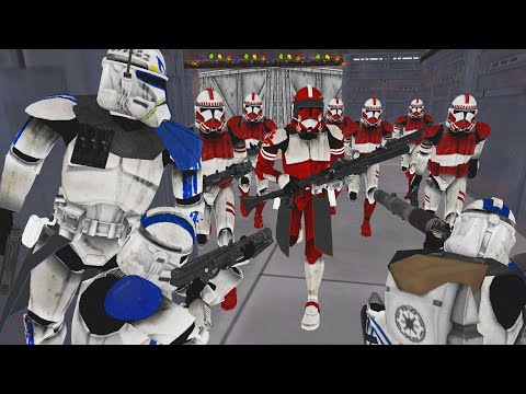 Can Captain Rex Save the 501st LIFE DAY?! - Men of War: Star Wars Mod Battle Simulator