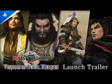 Dynasty Warriors: Origins - Vision of Four Heroes Launch Trailer | PS5 Games