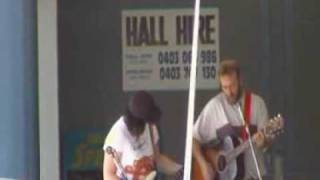 The Shed's Worship Band jamming @ South West Rocks Markets