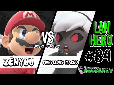 Ult @ Quickly! # 84 - Zenyou vs Marvelous Marco / Losers Quarters
