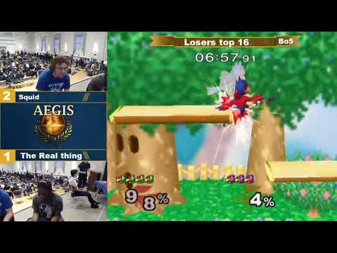 Aegis Top 64 - Squid (Falco) vs TheRealThing (Falco)
