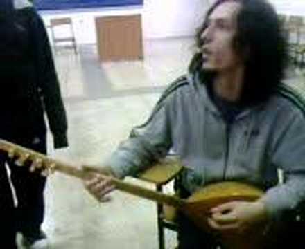 a mix of teacher, music, baglama