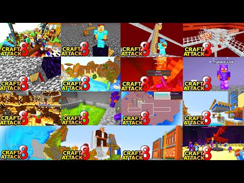 Sparks Craft Attack Recap! EVERYTHING from episodes 1-25! - Minecraft Craft Attack 8 #78