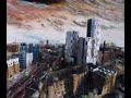 ARTZU - Manchester Urban Landscape artist Tim Garner talks about the Refuge painting in Manctopia