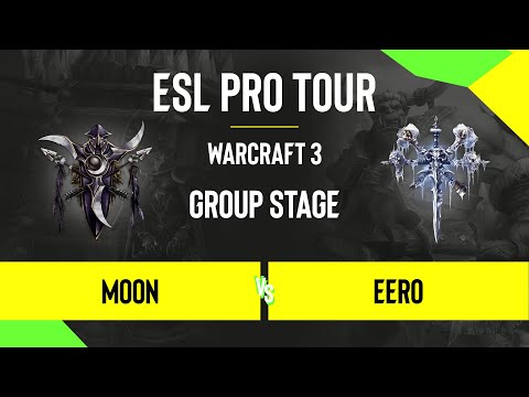 WC3 - Moon vs. eer0 - DreamHack Warcraft 3 Open: Summer 2020 - Group C - AS