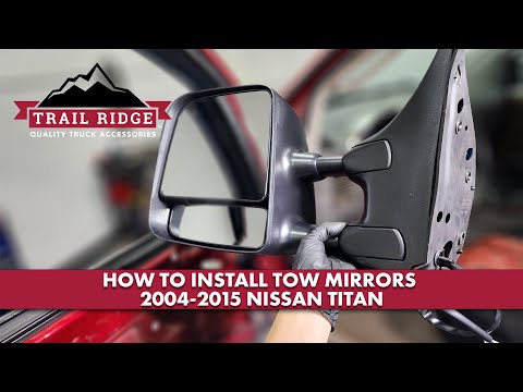 How to Install Tow Mirrors 2004-2015 Nissan Titan