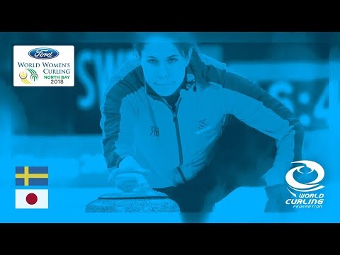 Sweden v Japan - Round-robin - Ford World Women's Curling Championships 2018