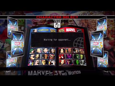 Ultimate Marvel Vs Capcom 3 (PS3) Ranked Match loved thses fights