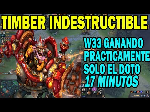 W33 Destrozando a una PA mid y ganando prácticamente solo | DOTA 2 COSAS