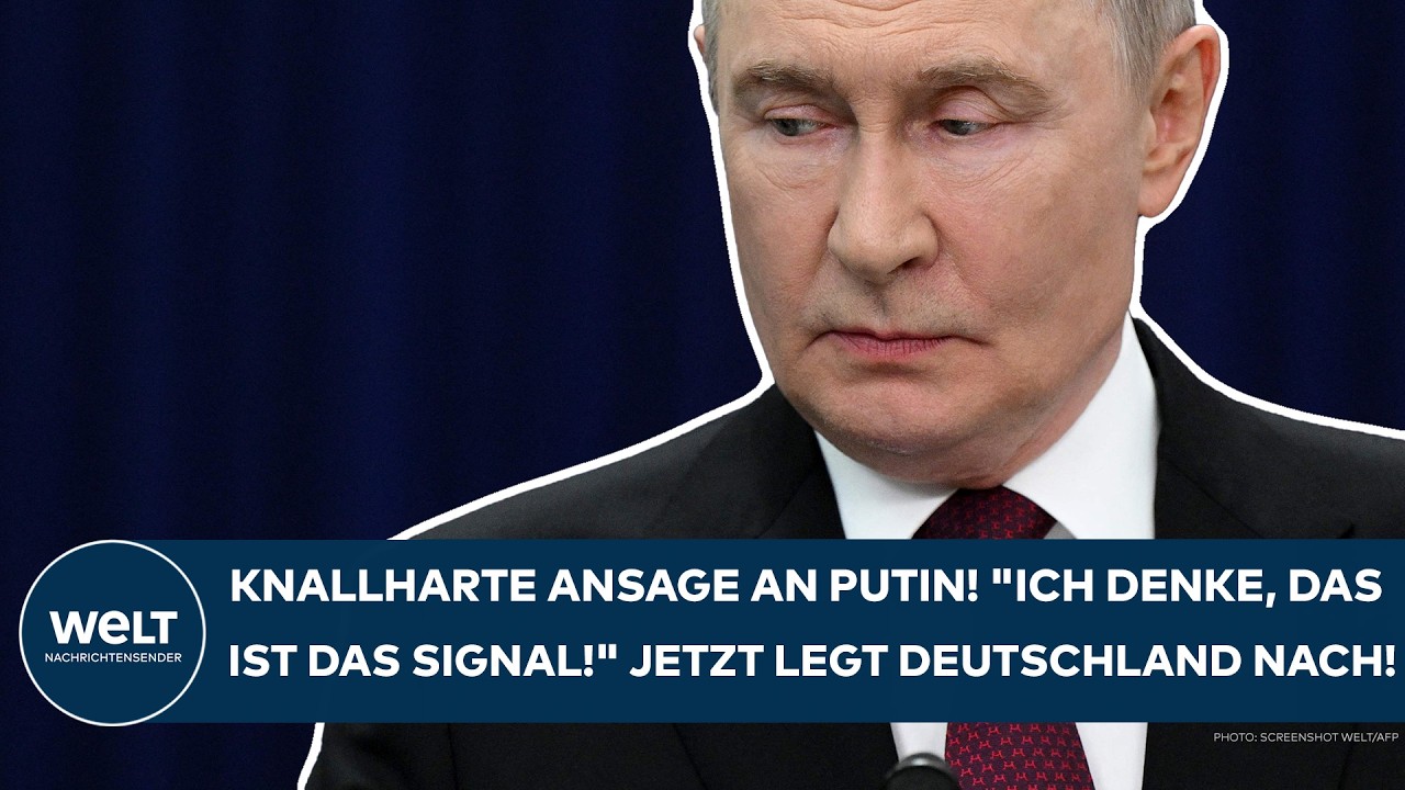 LEIPZIG: Knallharte Ansage an Putin! "Ich denke, das ist das Signal!" Jetzt legt Deutschland nach!