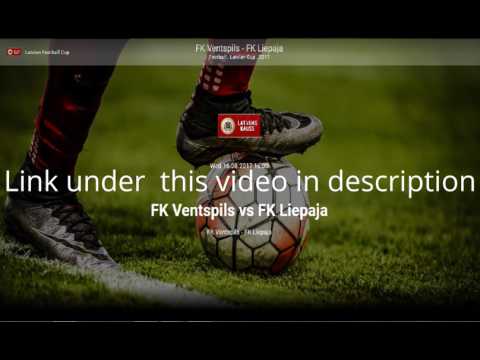 FK Ventspils vs FK Liepaja Live Wed 16.08.2017 at 16:00 !!!