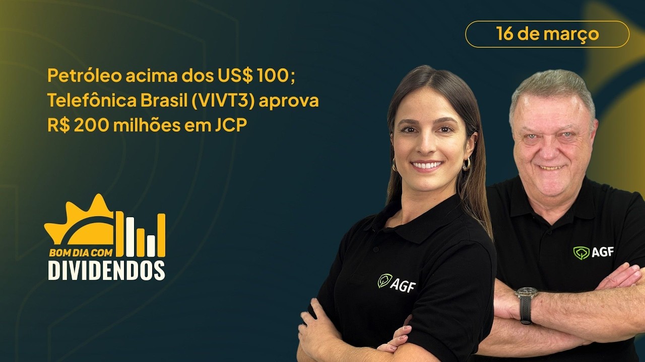 16/03/2026 - Bom Dia com Dividendos