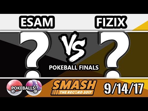 STR 2017 Smash 4 Pokeball Tournament Finals - PG | Esam (Random)  Vs. HYES | FIZIX (Random)