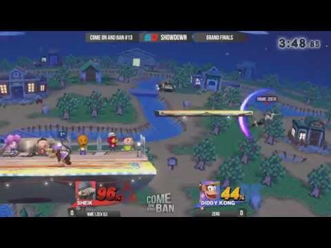 Come on and Ban #13 - Grand Finals: ZeRo (Diddy Kong) vs NME|Zex (Sheik)
