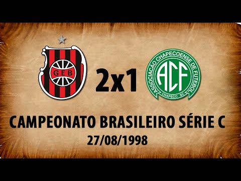 G.E.Brasil 2x1 Chapecoense - Campeonato Brasileiro Série C 1998