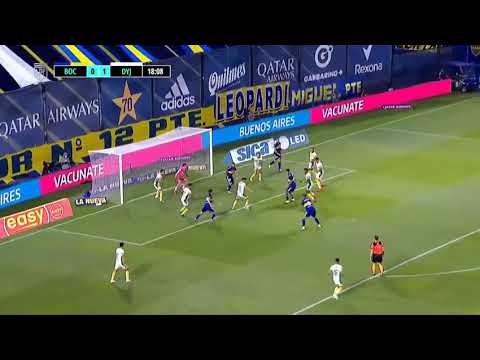 GOL DE CARLOS TEVEZ BOCA JUNIORS VS DEFENSA Y JUSTICIA 1-1