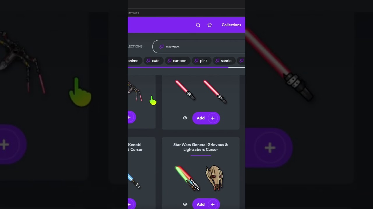 How to Get Lightsaber Cursor - Sweezy Custom Cursors