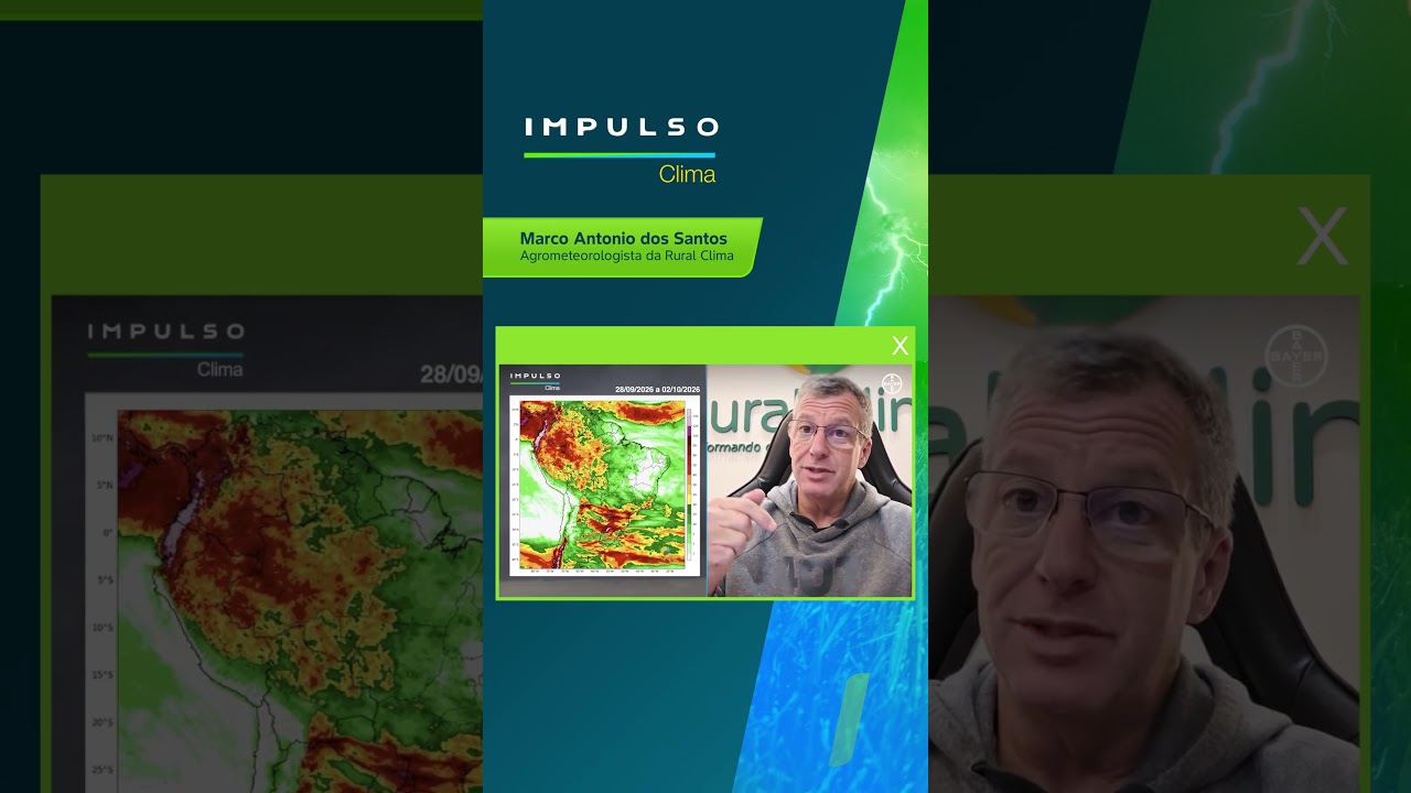 Primavera começa com chuva em várias regiões do Brasil | Teaser Impulso Clima