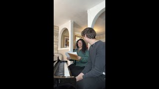 surprising my childhood piano teacher with a song 