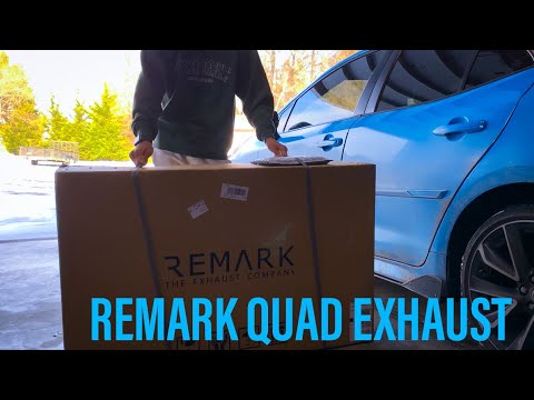 Remark Quad Exhaust Install for corolla hatch + sound clips🥵🥰🤤