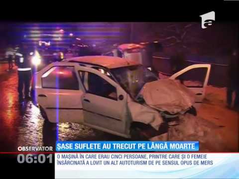 Șase suflete au trecut pe lângă moarte, la ieşirea din Piatra Neamț