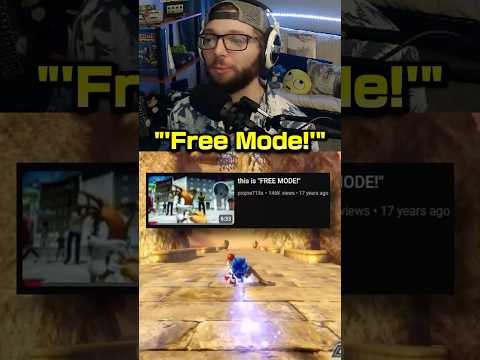 Sonic 06's REAL "Free Mode"
