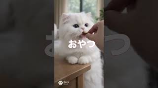 おねだりする猫が可愛すぎる…おやつの圧がすごい【猫あるある｜AIアニメ】
