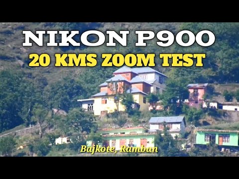 Nikon P900 - 83X Optical SuperZoom | 20Kms Zoom Test