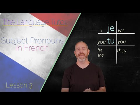 Understanding Subject Pronouns in French | The Language Tutor Lesson 3