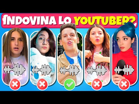 Indovina lo Youtuber il Canzone🎤🎵 4 SCIMMIE, Shake, NON VOGLIO ANDARE A SCUOLA,...
