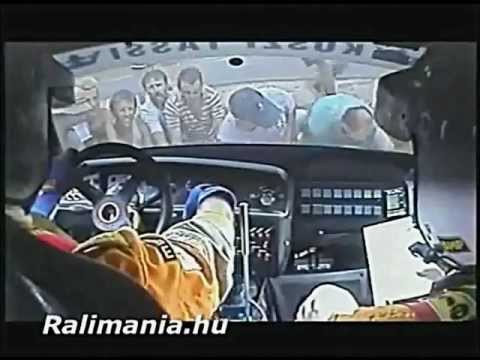 1/4 Rally onboard CRASH COMPILATION from Hungary / Magyar rally onboard bukások