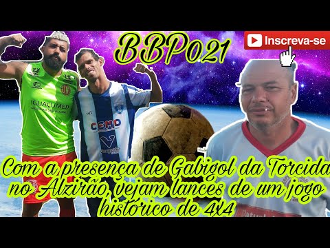 Jogo elétrico no Alzirão entre #sãogonçalo x #novacidade teve até visita do #gabigol