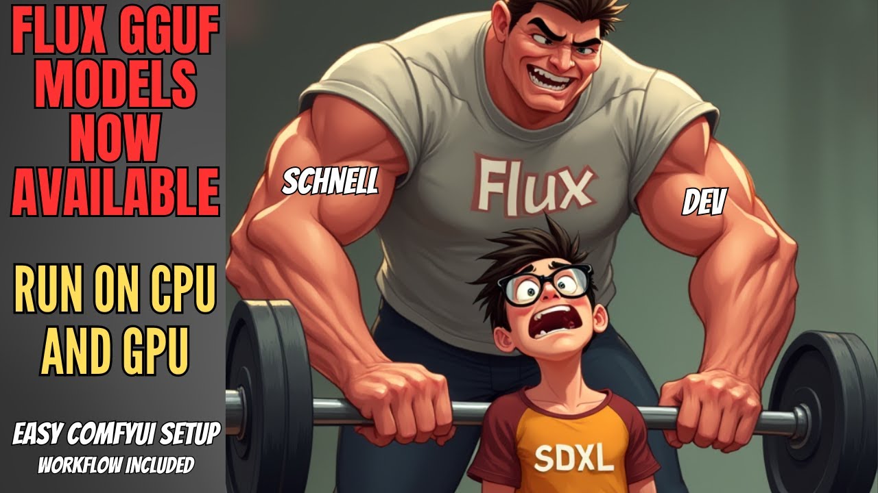 Blazing-Fast AI Image Generation with Flux GGUF in ComfyUI