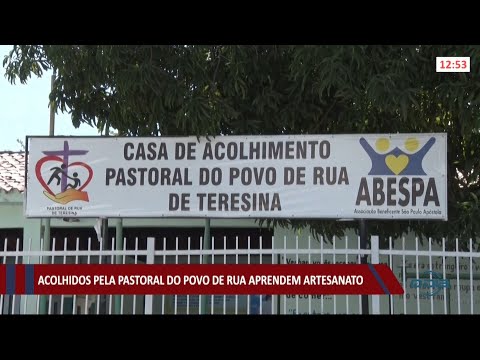 Pastoral do Povo de Rua tem oficinas de artesanato para ressocializar os atendidos 20 07 2021